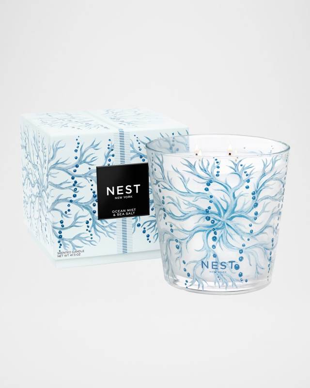 Ocean Mist & Sea Salt Luxury 4-Wick Candle, 43.7 oz.